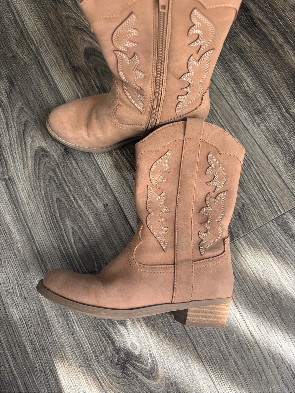 Dolce Vita Kids Tan Western Boots